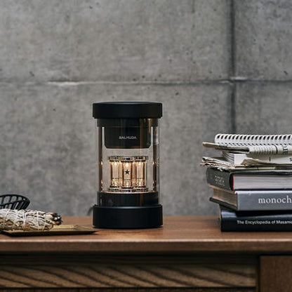 BALMUDA The Speaker M01A-BK 無線藍牙音響｜燈光律動 × 沉浸式音效｜黑色 白色