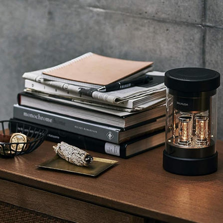 BALMUDA The Speaker M01A-BK 無線藍牙音響｜燈光律動 × 沉浸式音效｜黑色 白色