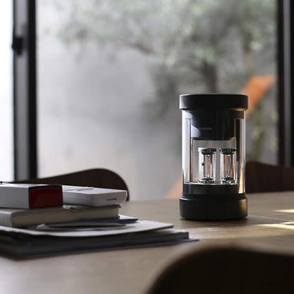 BALMUDA The Speaker M01A-BK 無線藍牙音響｜燈光律動 × 沉浸式音效｜黑色 白色