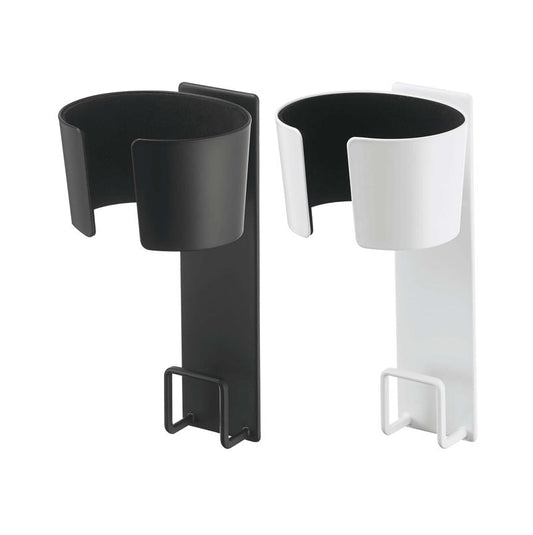 日本山崎實業 yamazaki tower 磁吸式吹風機收納架｜免打孔壁掛設計｜日系極簡空間整理