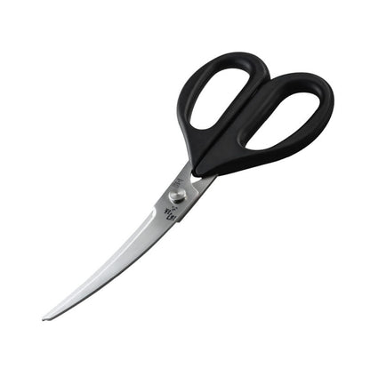 貝印 KAI 關孫六 彎曲廚房剪刀 DH3313｜日本製 關市刃物工藝 料理剪