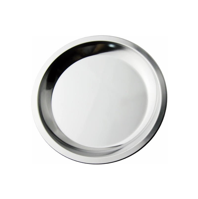 日本製 燕三條 不鏽鋼圓形托盤 20.7cm｜料理備料・餐桌擺盤兩用｜NAGAO