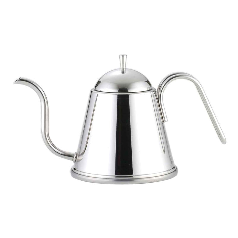 日本製 燕三條 YOSHIKAWA 細口不鏽鋼手沖壺 1.0L｜IH & 直火可用｜SH8994