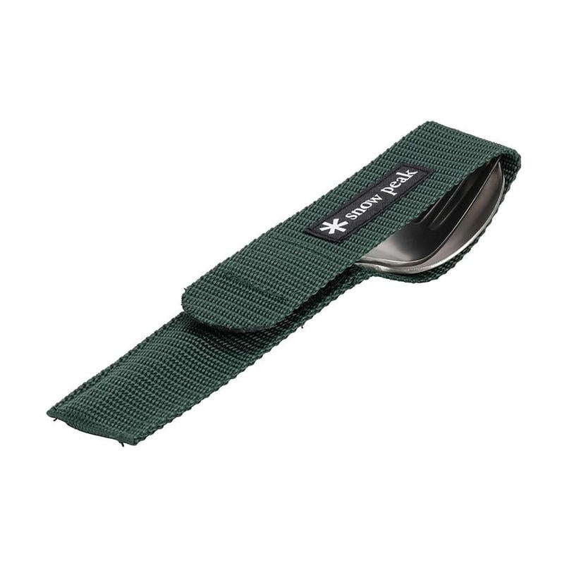 Snow Peak 鈦餐具組 Wapper 武器 II SCT-002｜湯匙＋叉子｜超輕量露營餐具