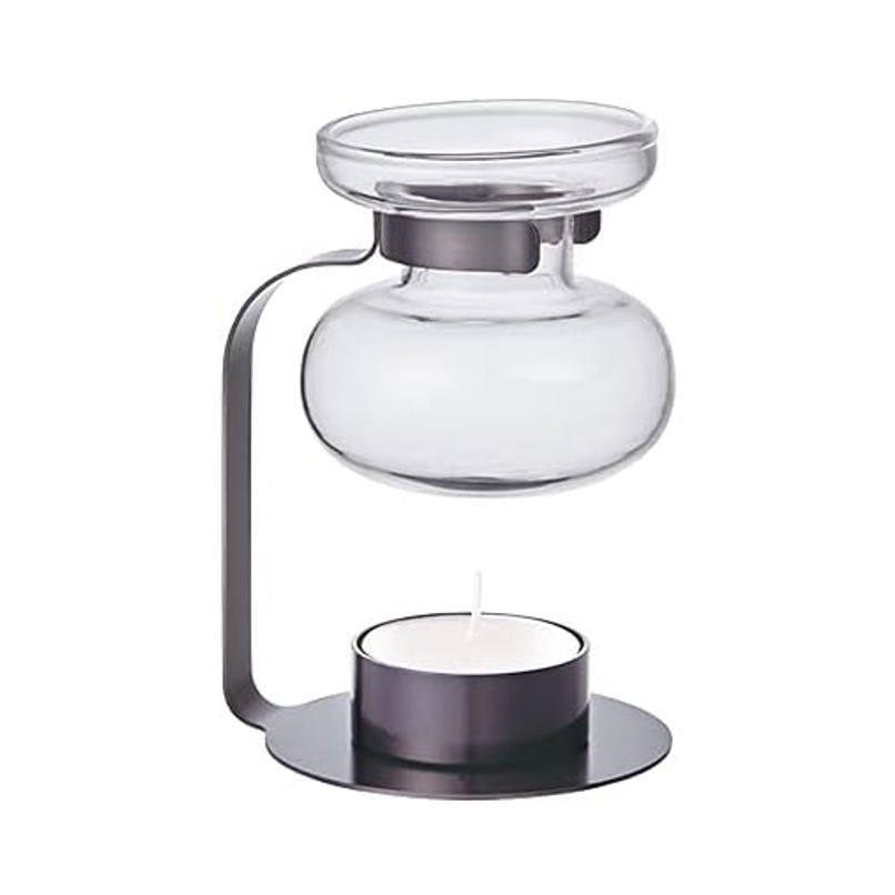 KINTO 日系極簡香氛精油暖燈 20322 黑色款｜精油燈｜蠟燭加熱式香氛爐｜送禮推薦