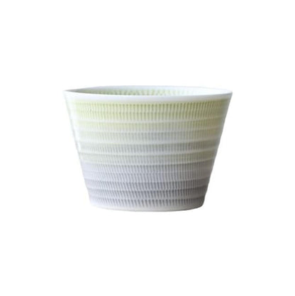 波佐見燒 放射刻紋杯｜一真窯 茶杯 蕎麥麵杯｜日本製（五色可選）