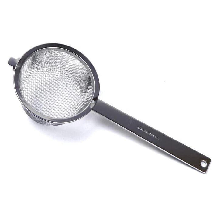日本製 不鏽鋼抹茶篩粉器｜18cm 抹茶專用濾網｜燕市製 18-8鋼 芳香園