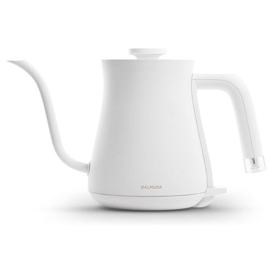 BALMUDA The Pot 手沖電熱壺 白色 KPT01JP-WH｜日本設計 細口壺 咖啡手沖壺 0.6L