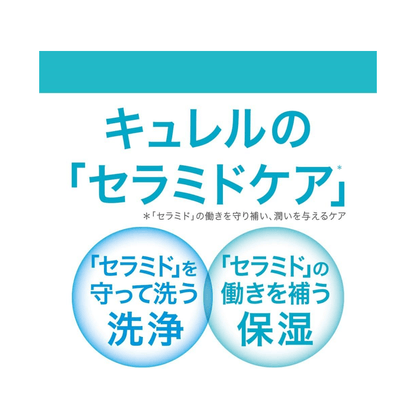 Curel 珂潤浸潤保濕泡沫洗面乳　150mL