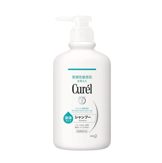 Curel 珂潤浸潤保濕洗髮精 420ml 低敏溫和 無香料 嬰兒可用