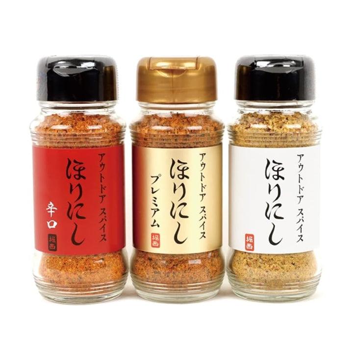 HORINISHI 堀西 萬能調味粉 原味＆辛口＆白松露 3瓶set