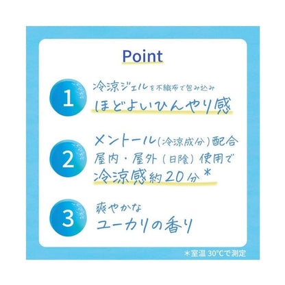 KAO 花王 涼感眼罩 4枚入