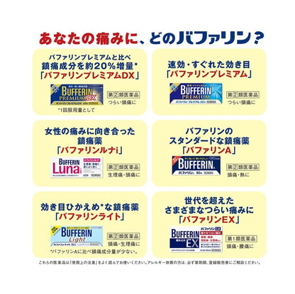 獅王 Lion Bufferin Premium Luna i 解熱止痛藥 指定第2類医薬品