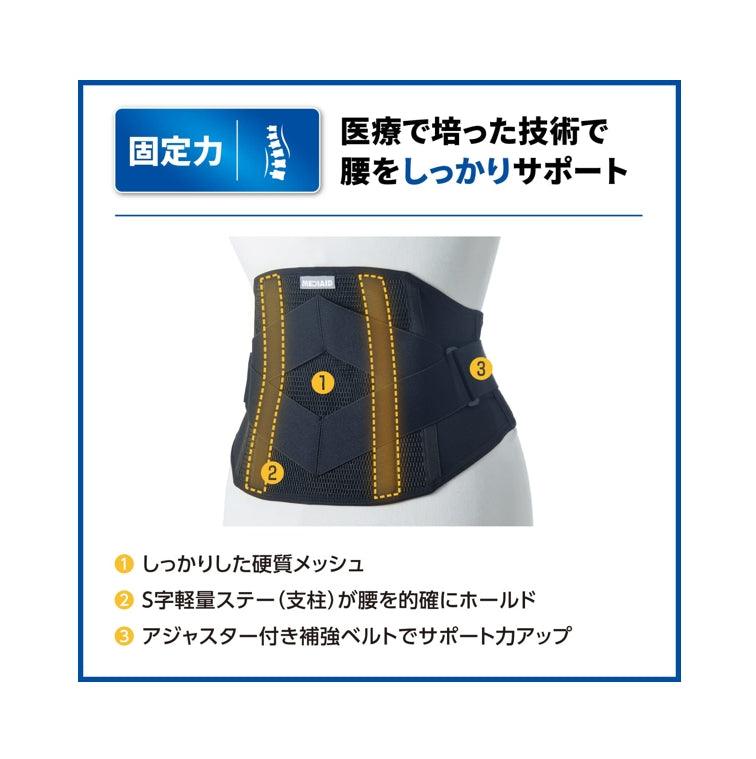 MEDIAID 護腰 腰部支撐帶  減輕腰背負擔 腹壓帶 男女通用