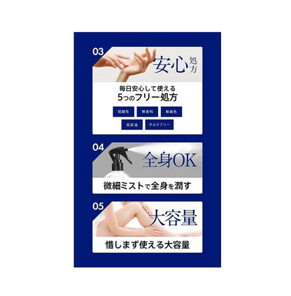 WHITELE FIFTH 藥用美白化妝水噴霧 可全身使用 預防後背痘痘