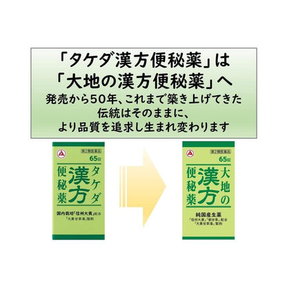 【第2類医薬品】合利他命製薬 大地的漢方 便秘薬