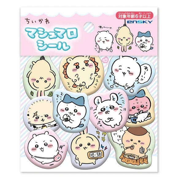 【吉伊卡哇】棉花糖貼紙 10枚