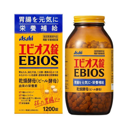 Asahi 朝日 EBIOS 愛表斯錠 整腸錠 （1200錠）