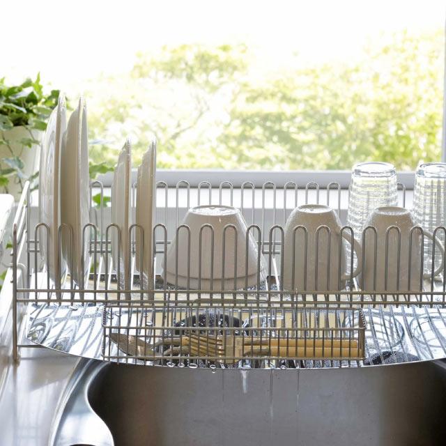 TSUBAME 燕三條 不鏽鋼瀝水籃 加長加寬款｜日本製 廚房水槽收納（40432）