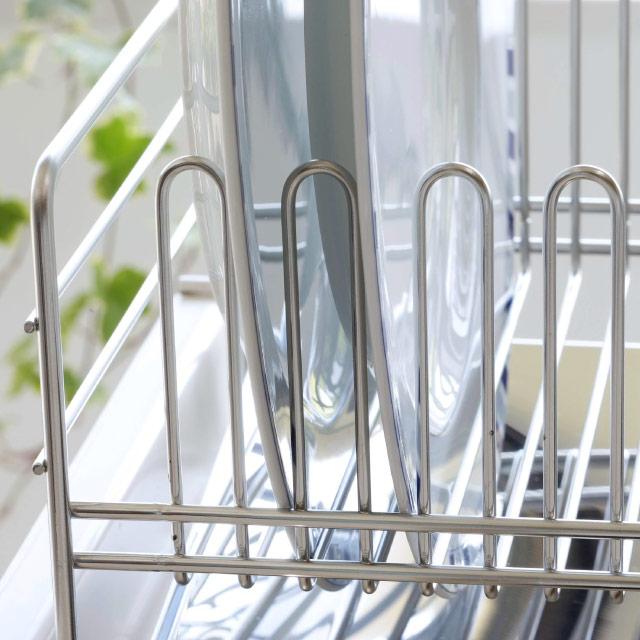 TSUBAME 燕三條 不鏽鋼瀝水籃 加長加寬款｜日本製 廚房水槽收納（40432）