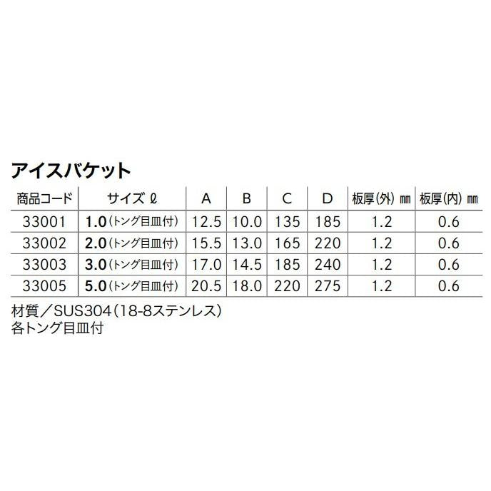 日本製 仔犬印 18-8 不鏽鋼 冰桶 2L（附冰夾）｜雙層保冷設計｜露營派對・居家調酒適用