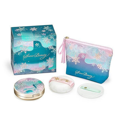 2024新品 資生堂 雪花香氛魔法盒 資生堂 心機彩妝 SNOW BEAUTY 新款 日夜兩用心機粉 晚安粉
